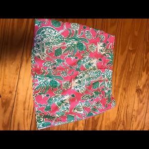 Lilly p skirt in punch bowl